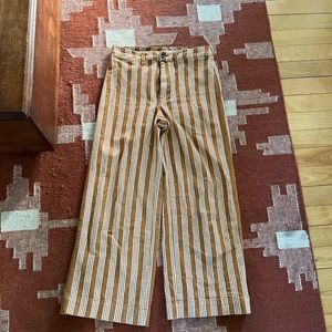 Emmett wide leg strip pants Tall 27